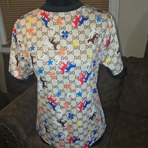 Multicolor Graphic T-Shirt SIZE
